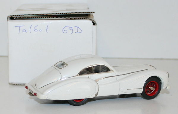 MA COLLECTION 1/43 RESIN - No.69 - 1950 TALBOT LAGO GRAND SPORT COUPE SAOUTCHIK