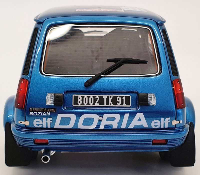 Otto 1/18 Scale  OT580 - Renault 5 Alpine Gr.2 1980 - Blue