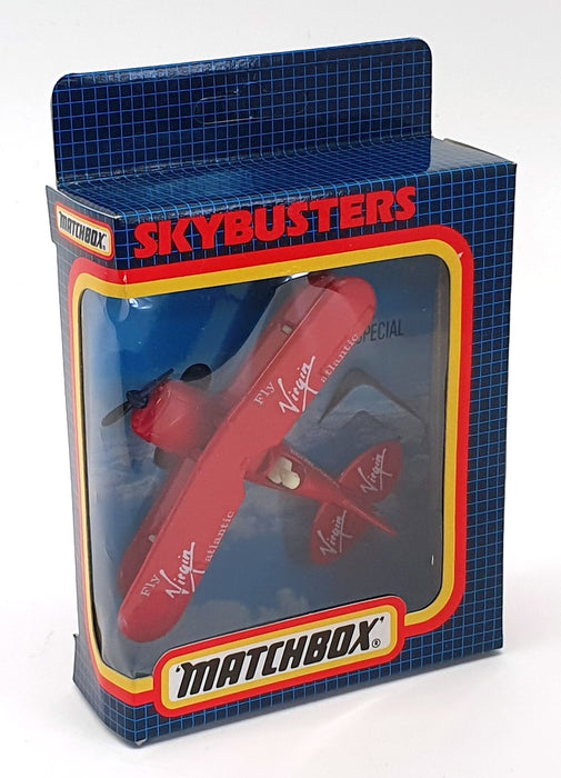 Matchbox Skybusters 1/64 Scale SB-12 - Pitts Special Aircraft Virgin - Red