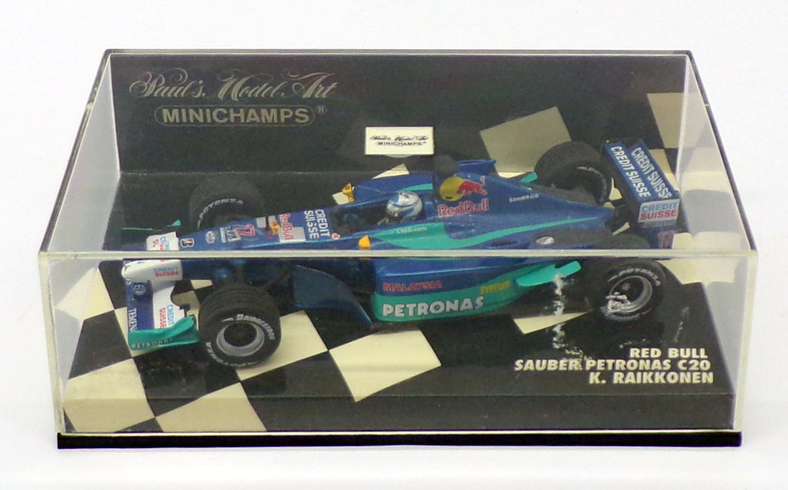 Minichamps 1/43 Scale 400 010017 - F1 Sauber Petronas C20 - #17 K.Raikkonen