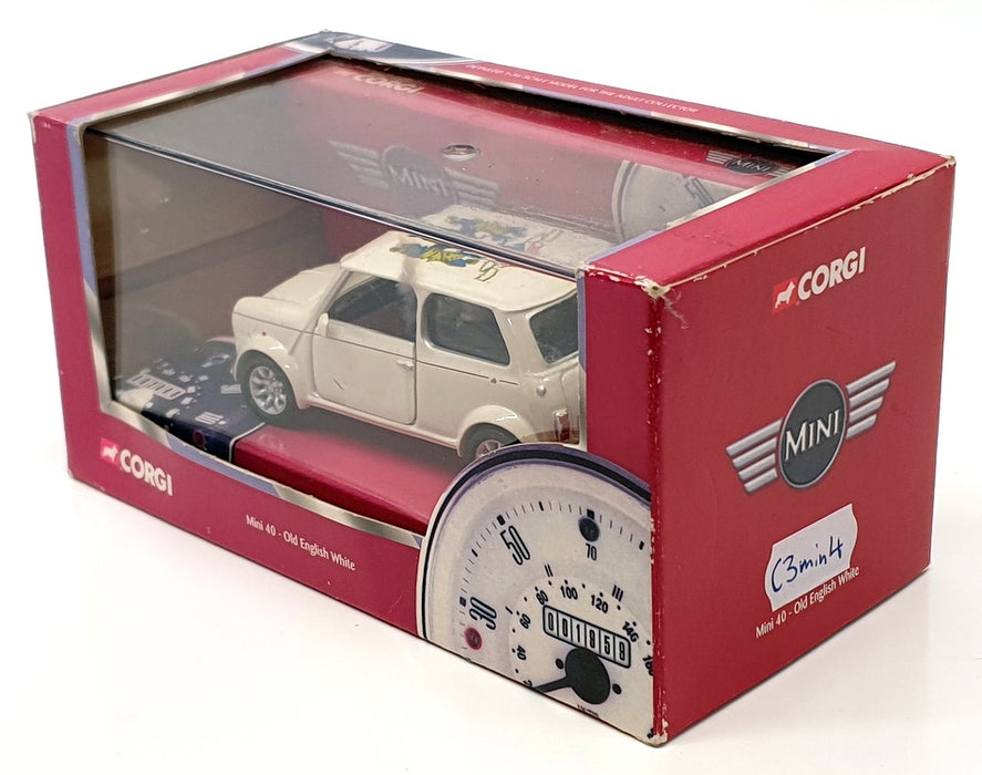 Corgi 1/36 Scale Diecast C3min4 - Mini Reworked Conversion - White