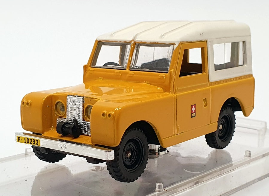 Vitesse 1/43 Scale 474.3 - Land Rover Postes Suisses - Yellow/White