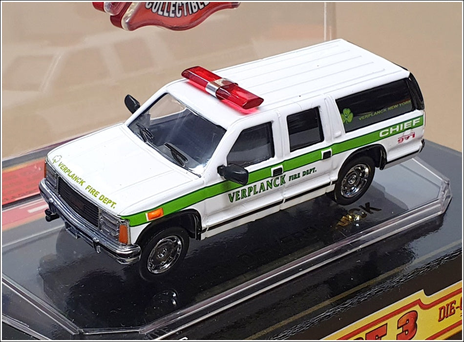 Code 3 1/64 Scale 12409 - Verplanck NY Police Chief GMC Suburban - White