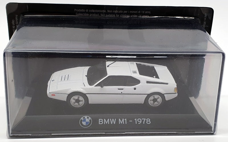 Altaya 1/43 Scale Model Car 1501IR9 - 1978 BMW M1 - White