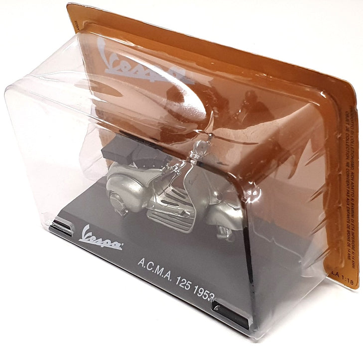 Altaya 1/18 Scale #11 - 1953 Piaggio Vespa A.C.M.A. 125 - Met Pale Green