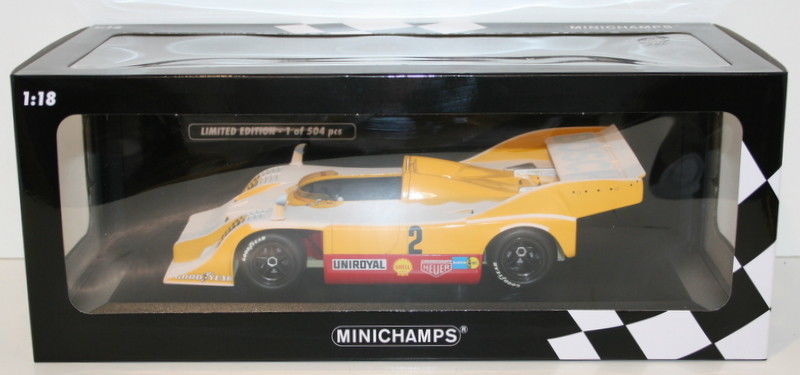 Minichamps 1/18 Scale 155736592 Porsche 917/10 Farewell In The Snow Nurburgring