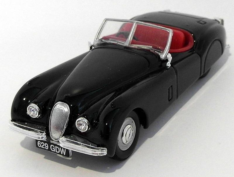 Vanguards 1/43 Metal Model VA05901 Jaguar XK120 Black