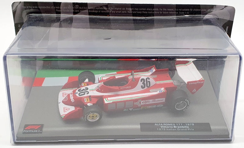 Altaya 1/43 Scale Model Car 1101IR18 -Alfa Romeo 177 1979 V.Brambilla