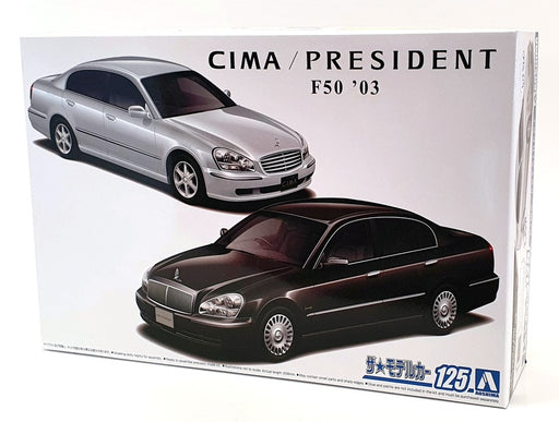 Aoshima 1/24 Scale Model Car Kit 4283000 - Nissan F50 CIMA President