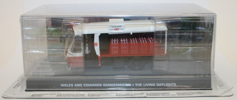 Fabbri 1/43 Scale 007 Bond Model Rangemaster Milk Float - The Living Daylights