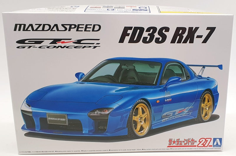 Aoshima 1/24 Scale Model Car Kit 61473 - Mazda Speed FD3S RX-7
