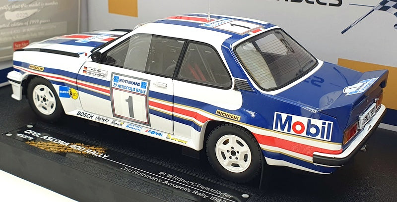 Sun Star Models 1:18 Opel Ascona 400 #5 2do Safari Rallye 1982 Röhrl Sun Star Models 1:18 Opel Ascona 400 #5 2do Safari Rallye 1982 Röhrl
