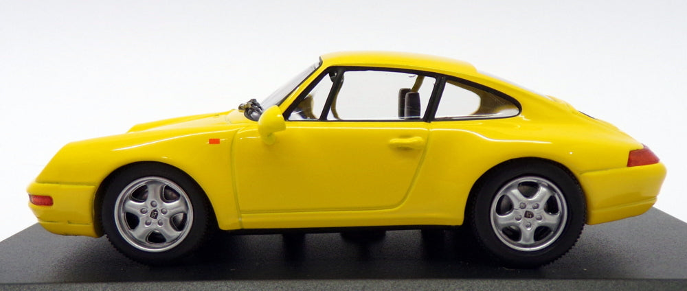 Maxichamps 1/43 Scale 940 063000 - 1993 Porsche 911 (993) - Yellow