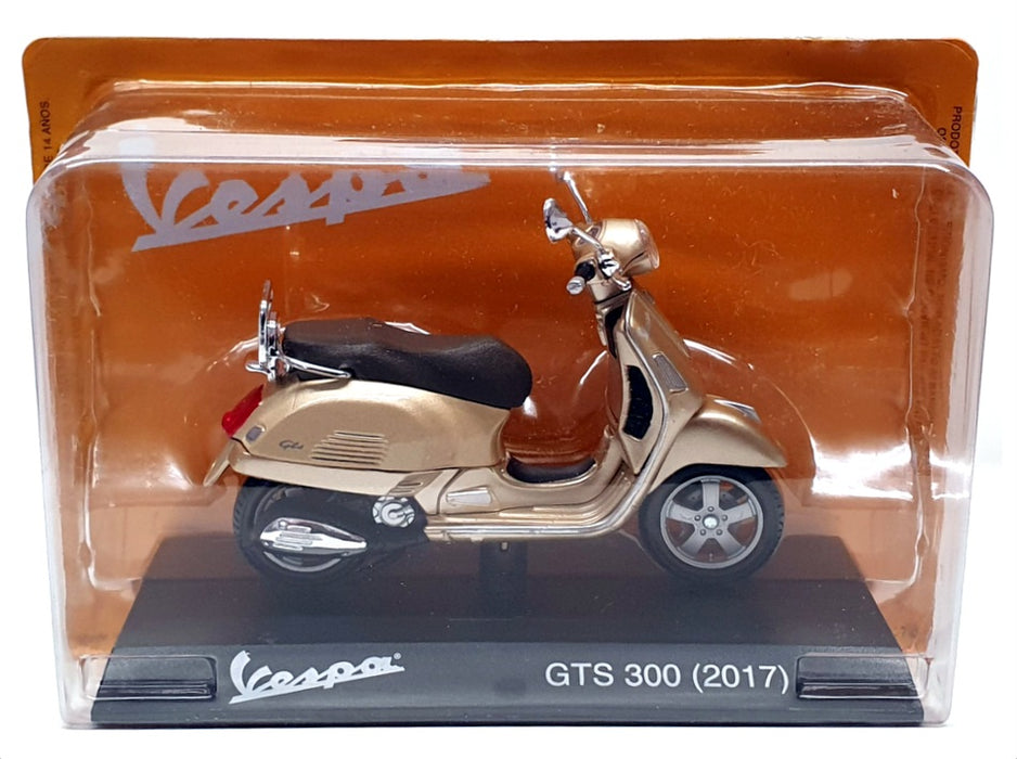 Altaya 1/18 Scale Diecast #3 - 2017 Piaggio Vespa GTS 300 - Gold