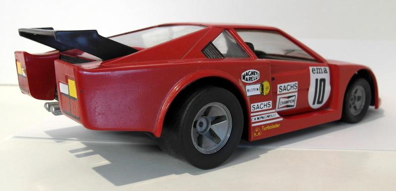 Polistil 1/18 Appx Scale Vintage diecast - TS1 Ferrari 308 GTB Turbo red