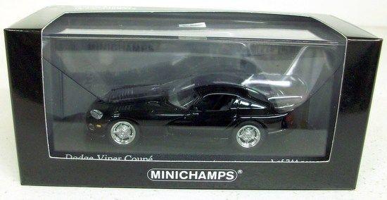 MINICHAMPS 1/43 - 430 144024 DODGE VIPER COUPE 1993 - BLACK