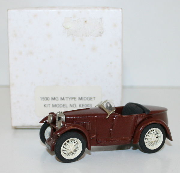 RAE Models 143 Scale - 1930  MG M Type Midget - Built Kit - Brown