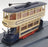 Corgi 1/64 Scale Model Tram - Double Decker Bradford Tram - Blue/Cream