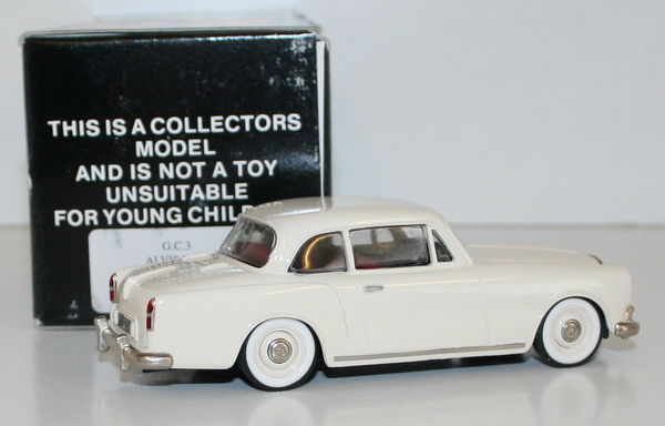 MILESTONE MINIATURES 1/43 GC3 - 1966 ALVIS TF21 SALOON - WHITE