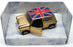 Corgi 1/36 Scale Diecast C3MINS - Mini Reworked Conversion - Gold
