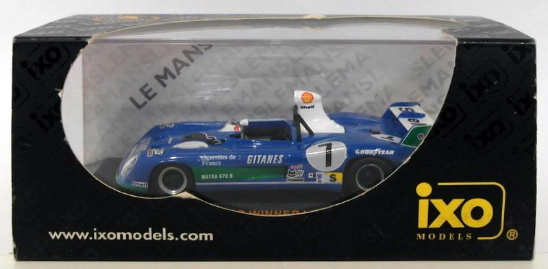 Ixo 1:43 Matra 670B N°7 - Vainqueur Des 24 Heures Du Mans 1974 - LMC011