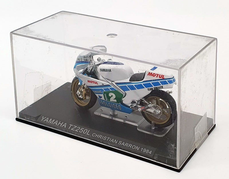 Ixo Models 1/24 Scale IB24 - Yamaha TZ250L - #2 C.Sarron 1984 - Blue/White