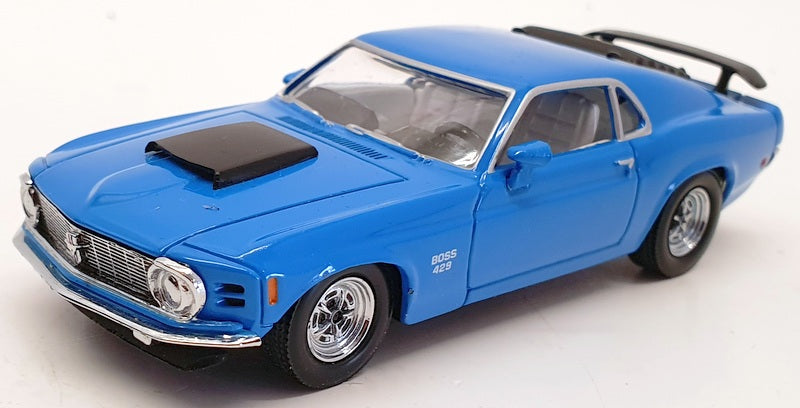 Matchbox 1/43 Scale Model Car  92687 - 1970 Ford Mustang Boss 429 - Blue