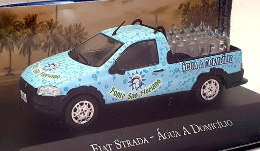 Altaya 1/43 Scale 22921E - Fiat Strada Truck Agua A Domicilio - Blue