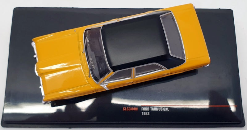 IXO Models 1/43 Scale Model Car CLC344N - 1983 Ford Taunus GXL - Yellow