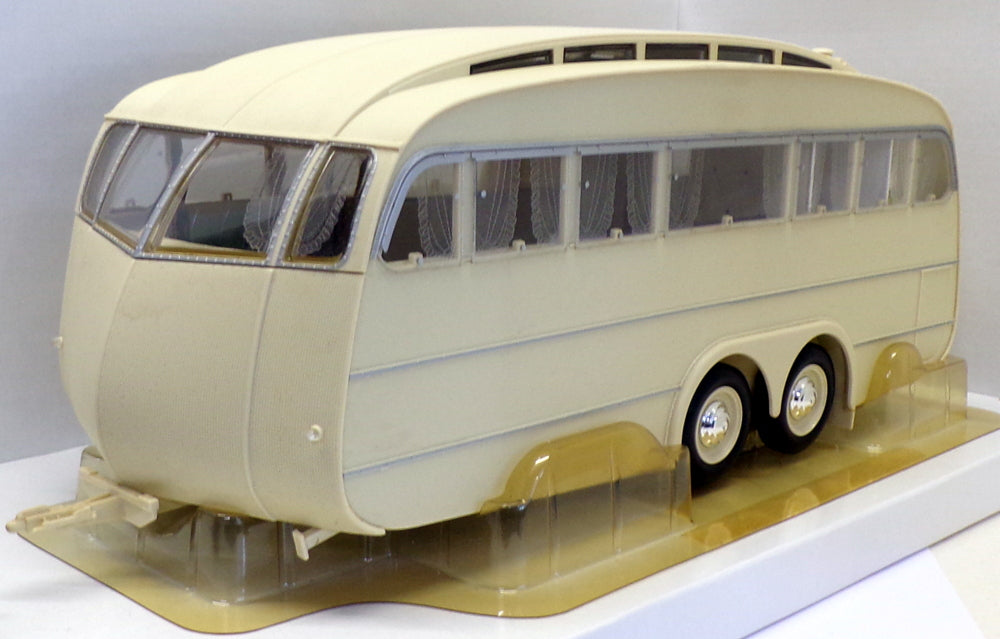 Norev 1/18 Scale 185724 - Simca Chambord & Caravan - Brown/Beige