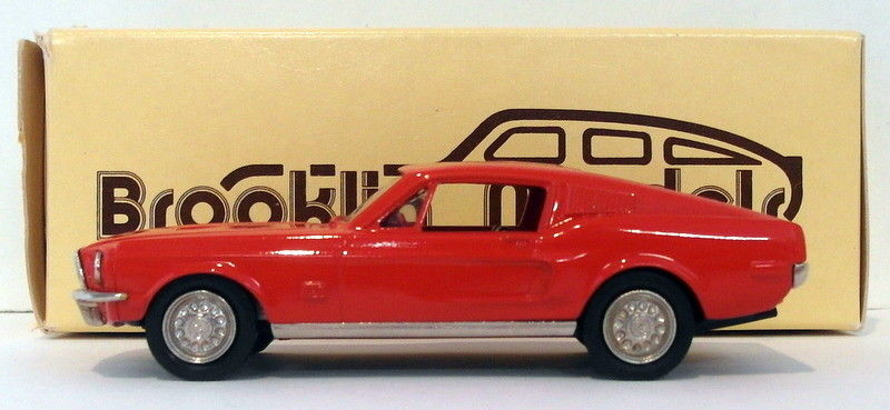 Brooklin 1/43 Scale BRK24A  001A  - 1968 Ford Mustang Fastback - Red