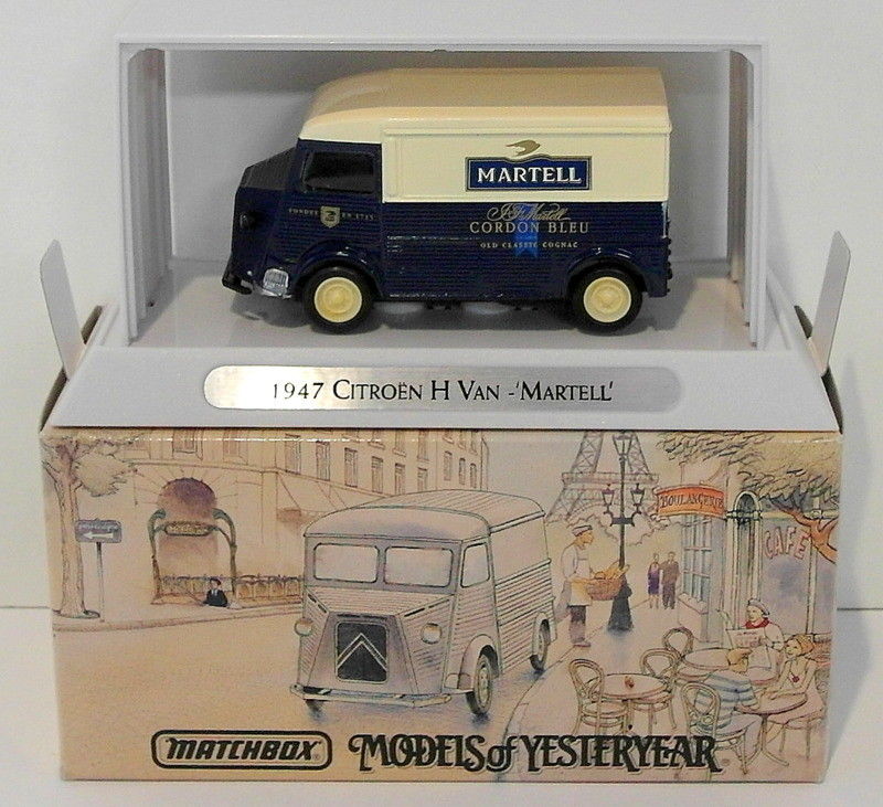 Matchbox 1/43 Scale Diecast YTF2 - 1947 Citroen Type H Van - Martell