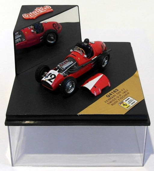 Quartzo 1/43 Scale Q4163 - Ferrari 500 F2 - Swiss GP 1952 #42 R.Fischer