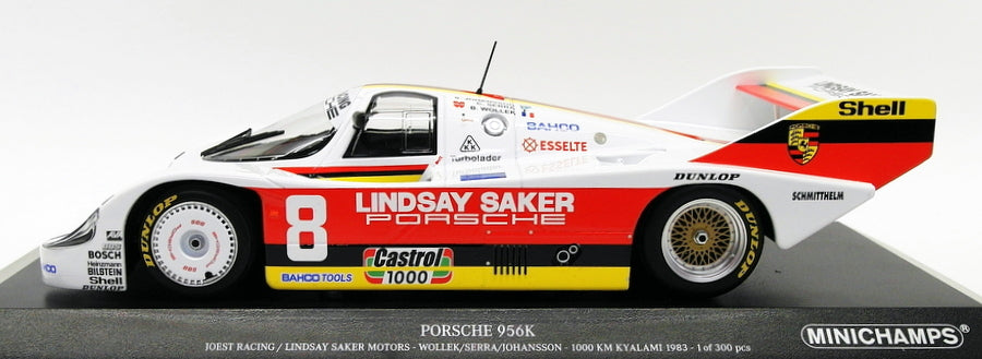 Minichamps 1/18 Scale 155 836698 - Porsche 956K 1000 Km Kyalami 1983