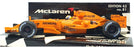 Minichamps 1/43 Scale 530 064374 - F1 McLaren Mercedes MP4-21 - Montoya 2006