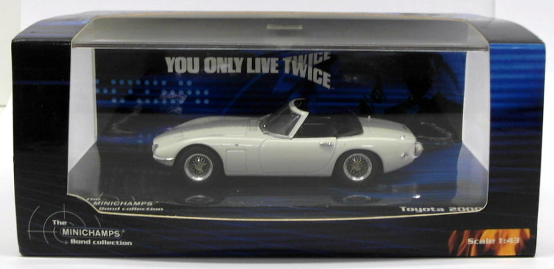 Minichamps 1/43 Model Car 400 166230 Toyota 2000 GT Bond 007 You Only Live Twice