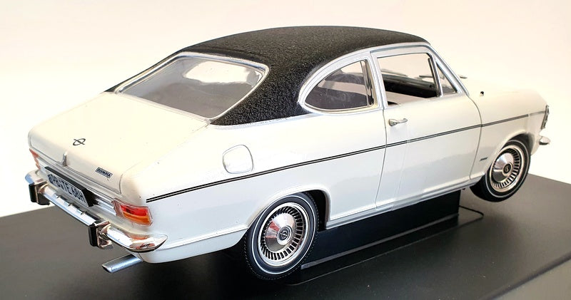 Revell 1/18 Scale 08446 - Opel Olympia A Coupe - White/Black Roof - R.M Revell 1/18 Scale 08446 - Opel Olympia A Coupe - White/Black Roof - R.M