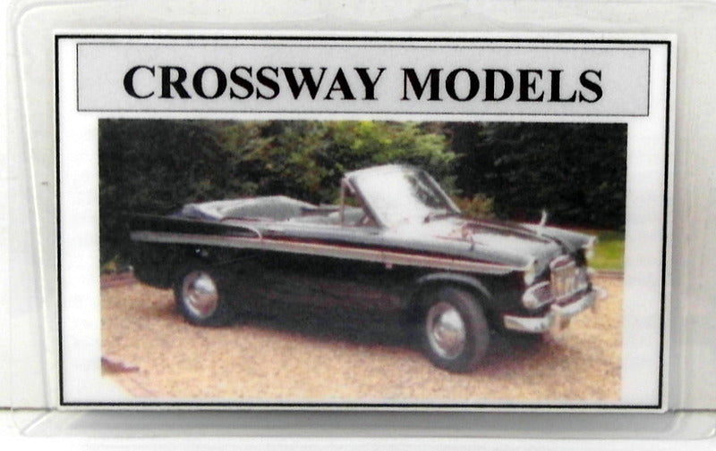 Crossway Models 1/43 Scale CM12 - Sunbeam Rapier MkIII/IIIA - Velvet Sage Green