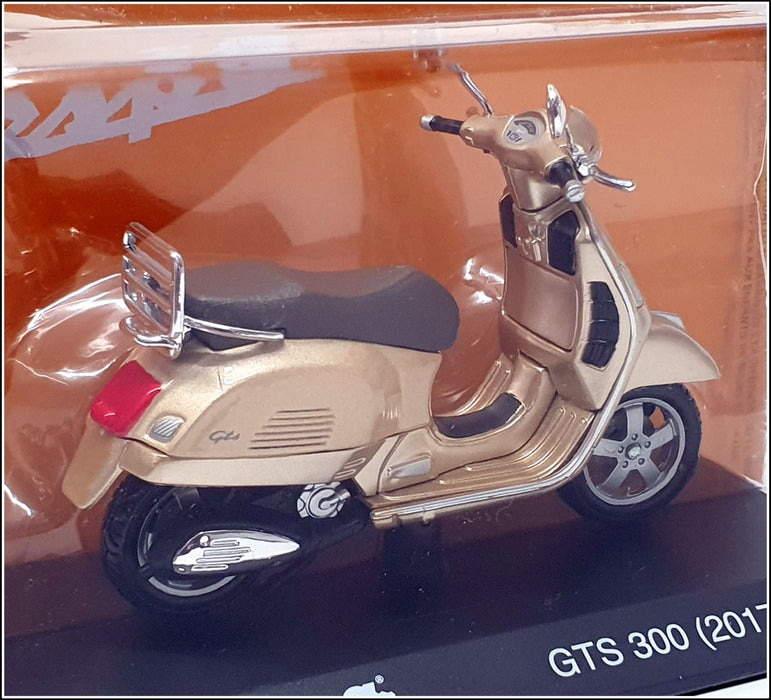 Altaya 1/18 Scale Diecast #3 - 2017 Piaggio Vespa GTS 300 - Gold