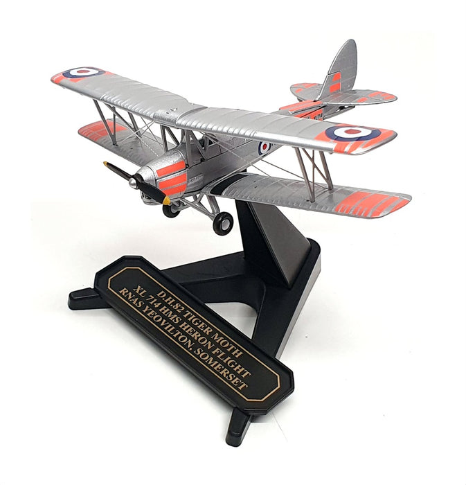 Oxford Diecast 1/72 Scale 72TM008 - DH 82 Tiger Moth XL 714 HMS Heron Flight