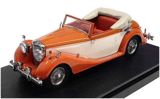 Dongguan 1/43 Scale Diecast 463.13.04 - 1948 Jaguar MkIV DHC - Lt Brown/White