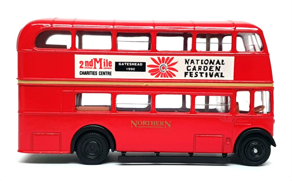 EFE 1/76 Scale C101012 - AEC RT D/Deck Bus Ntl. Garden Festival 1990 - Red