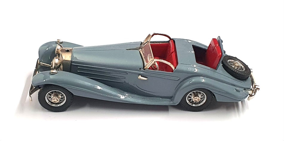 Western 1/43 Scale WMS1X - 1938 Mercedes Benz Type 540K - Grey Open Dickie