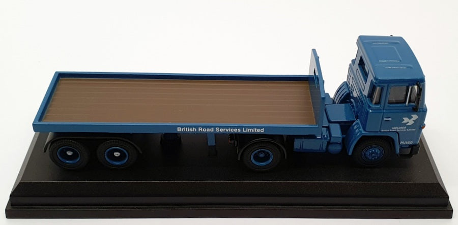 Oxford Diecast 1/76 Scale 76SC110001 - Scania 110 Flatbed Trailer - BRS