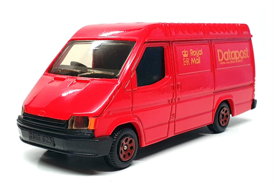 Corgi Appx 10cm Long Diecast C656/2 - Ford Transit Van Royal Mail Datapost - Red