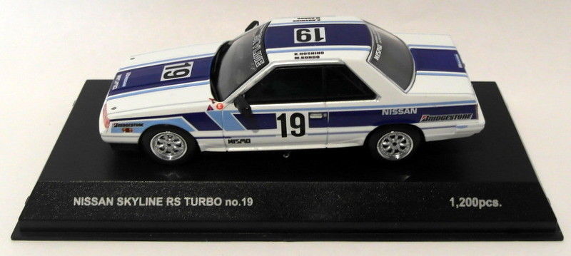 KYOSHO 1/43 Scale Diecast 03602D - Nissan Skyline Turbo #19