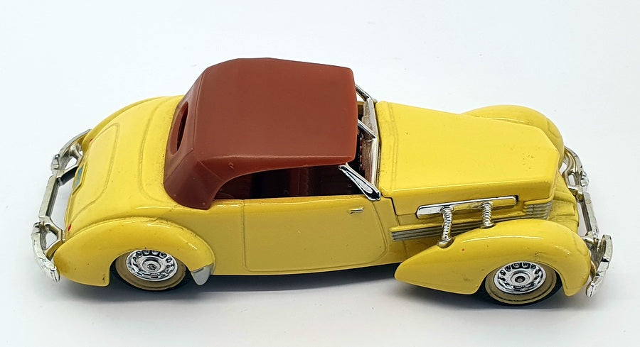 Matchbox Appx 12cm Long Diecast Model Car Y-18 - Cord - Yellow