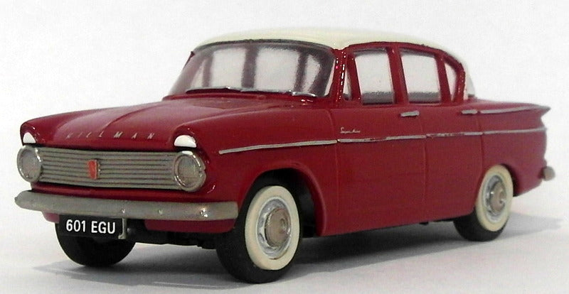 Pathfinder Models 1/43 Scale PFM17 - 1963 Hillman Super Minx 1 Of 600 Red/White