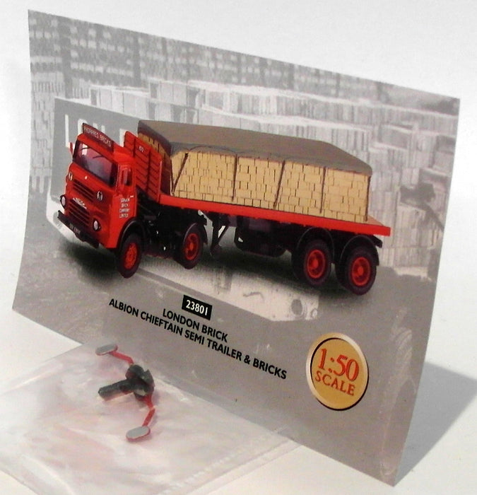 Corgi 1/50 Scale Diecast 23801 - Albion Chieftain Trailer & Bricks - LBC