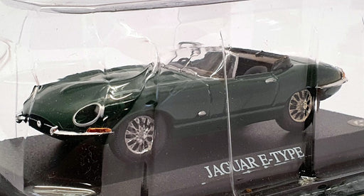 Del Prado 1/43 Scale Model Car DP18221C - 1961 Jaguar E-Type - Green